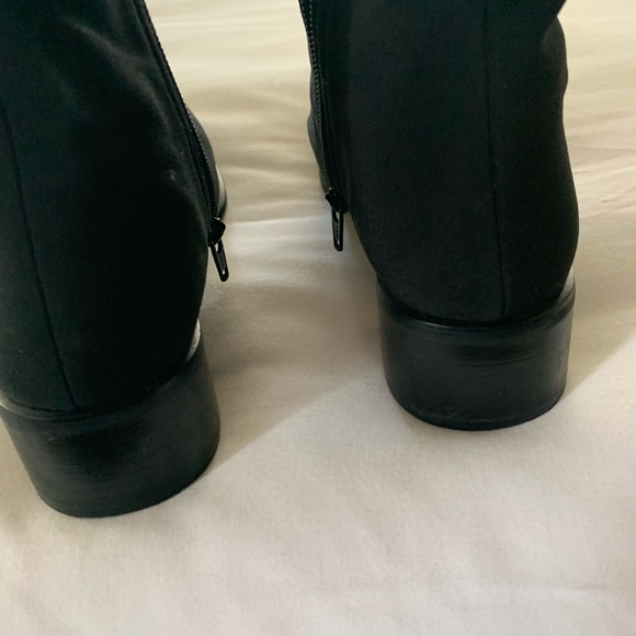 ❤️🔥sold❤️🔥Stuart Weitzman Boots. Suede Trim Sz 7. Great Condition - Picture 5 of 8